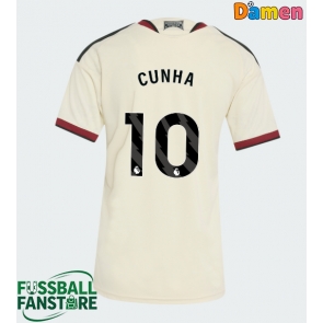 Manchester United Matheus Cunha #10 Replik 3rd trikot Damen 2026-27 Kurzarm